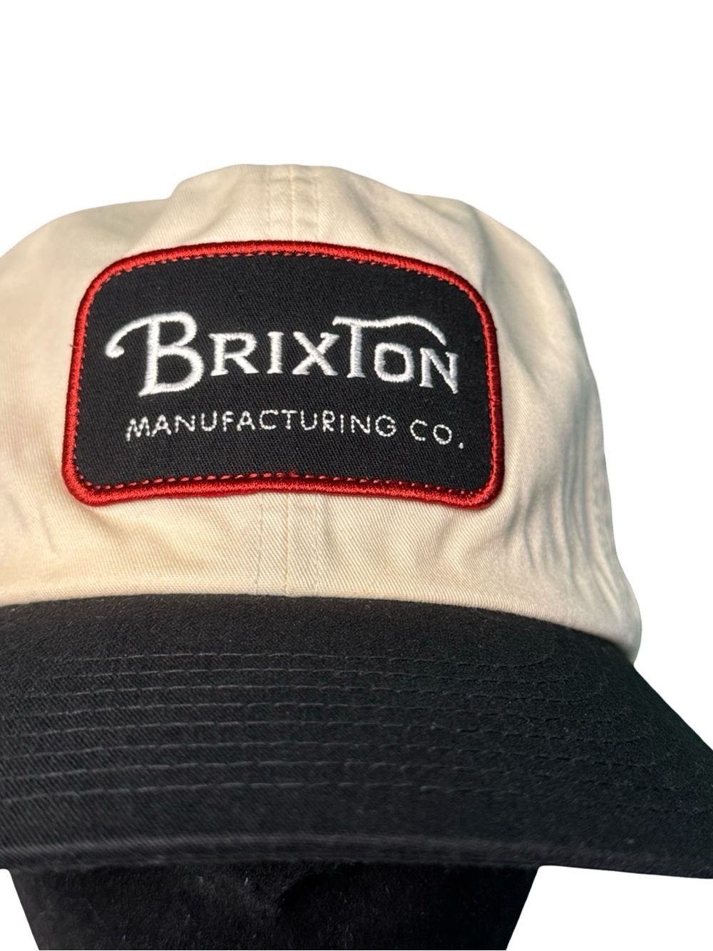 Brixton - Patch SnapBack hat - white/black